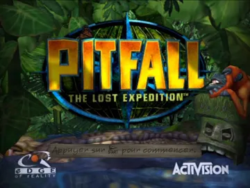 Pitfall - The Lost Expedition screen shot title